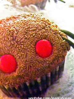 クモさんのカップケーキ-レシピのメイン写真