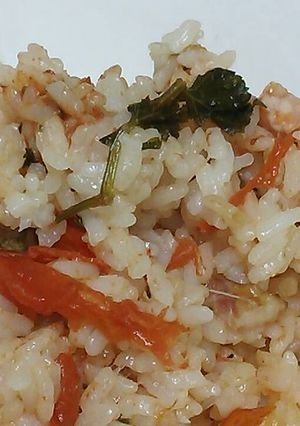 圧力鍋で☆丸ごとトマトの炊き込みご飯-レシピのメイン写真