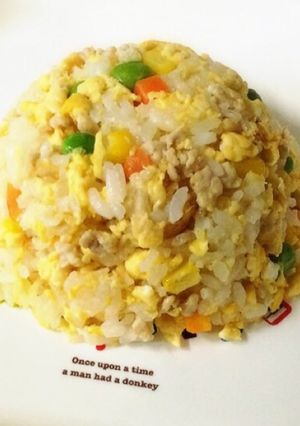簡単！離乳食 ひき肉チャーハン-レシピのメイン写真