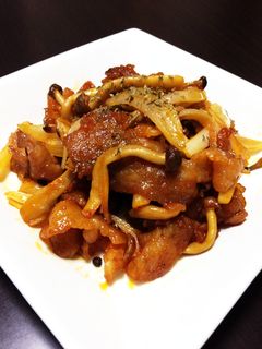 しめじの豚ケチャ炒め-レシピのメイン写真