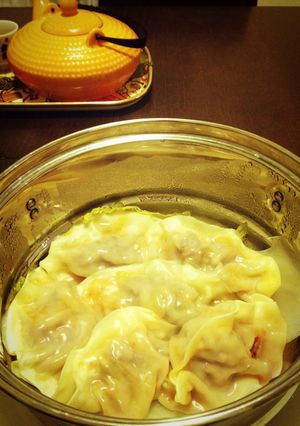 牛肉とキムチ！おいしい簡単餃子♡-レシピのメイン写真