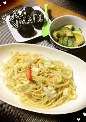 キャベツたっぷり冷製パスタ-レシピのメイン写真