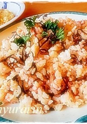 簡単美味しい☆明太マヨ塩昆布チャーハン-レシピのメイン写真
