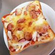 ピザ風アレンジ食パン