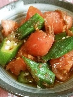トマトとオクラの★おひたし-レシピのメイン写真