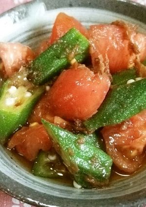 トマトとオクラの★おひたし-レシピのメイン写真