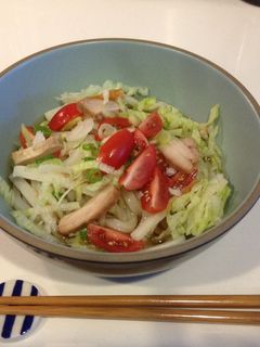 冷凍うどん・余り具材 簡単!冷しうどん-レシピのメイン写真