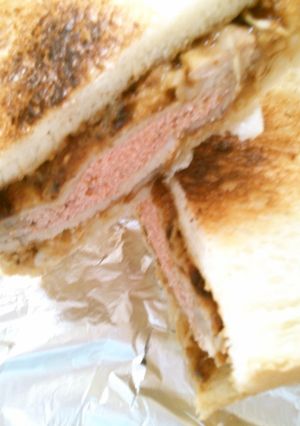 朝食、ランチに 明太かつサンド☆-レシピのメイン写真