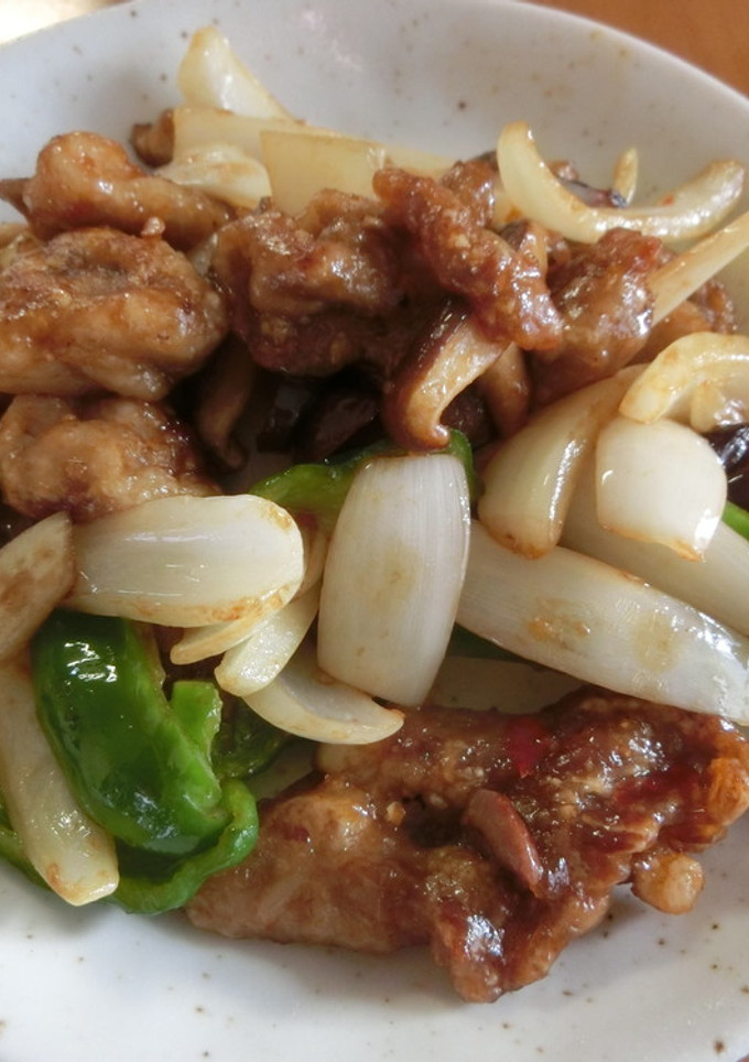 玉ねぎと豚肉の中華炒め-レシピのメイン写真