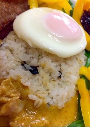 インスタント松茸風お吸い物で混ぜご飯-レシピのメイン写真