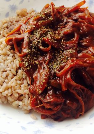 材料3つ♪玉ねぎワインカレー-レシピのメイン写真