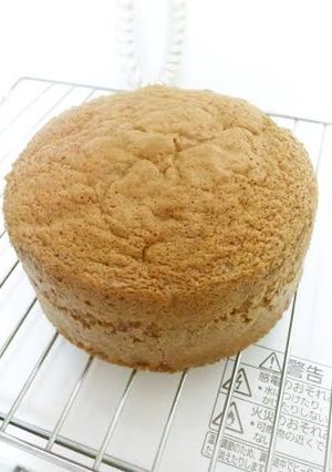 ふわふわココアスポンジケーキ　12cm-レシピのメイン写真