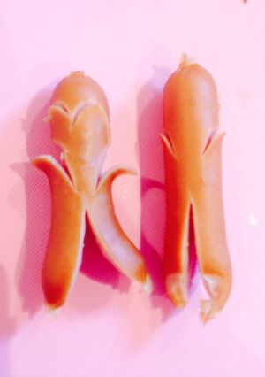 ソーセー人 が ふなっしーに見える（笑）-レシピのメイン写真