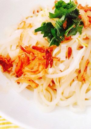 簡単★もやしのかけうどん エスニック風-レシピのメイン写真