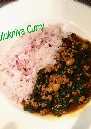 夏バテに！簡単ヘルシー　モロヘイヤカレー-レシピのメイン写真