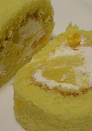 *はじめてのロールケーキ*-レシピのメイン写真