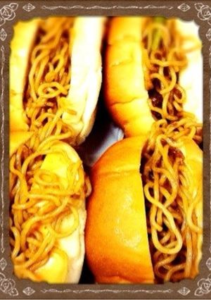 簡単焼きそばロール-レシピのメイン写真