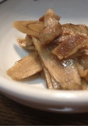 ストウブ鍋で牛蒡と豚バラの甘辛煮-レシピのメイン写真
