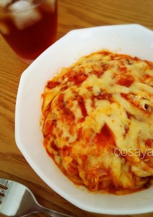 市販のミートソースで☆パスタグラタン-レシピのメイン写真
