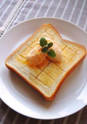 ＊カフェ風＊贅沢ハニートースト＊-レシピのメイン写真