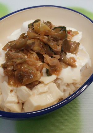 夏バテ知らず☆とうふザーサイ丼！-レシピのメイン写真