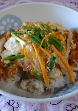 ササミカツ丼-レシピのメイン写真