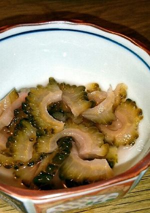 ゴーヤの梅酢和え-レシピのメイン写真