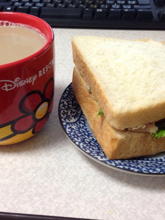 バジルチキンサンド-レシピのメイン写真