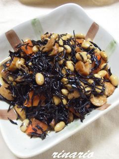 ✿我が家のひじきの煮物✿-レシピのメイン写真