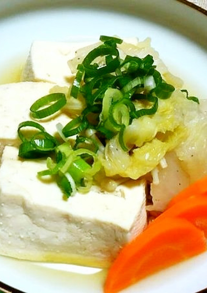 豆腐と白菜・えのきの煮物♪-レシピのメイン写真