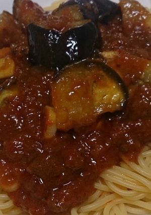 ミートソースで簡単パスタ-レシピのメイン写真