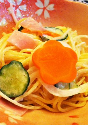 レンジで簡単☆サラダパスタ-レシピのメイン写真