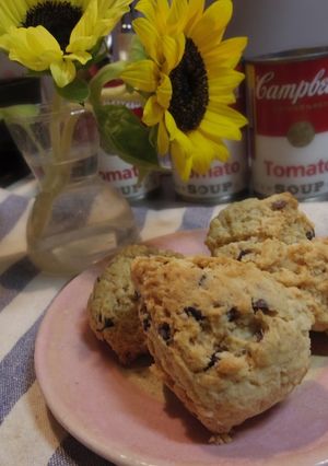【簡単】チョコチップスコーン-レシピのメイン写真