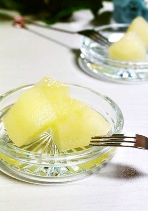 ☸梨の美味しい食べ方*梨シャーベット☸-レシピのメイン写真