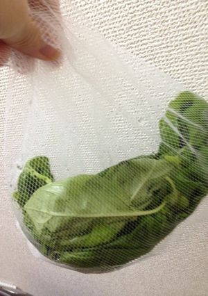 野菜の水切り-レシピのメイン写真