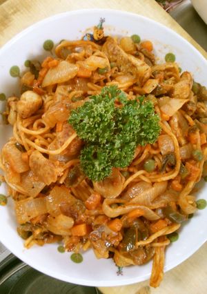 ランチに美味しい♪ ナポリタン 喫茶店風-レシピのメイン写真