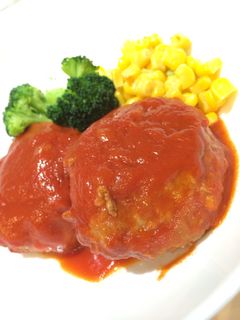 煮込みハンバーグ-レシピのメイン写真