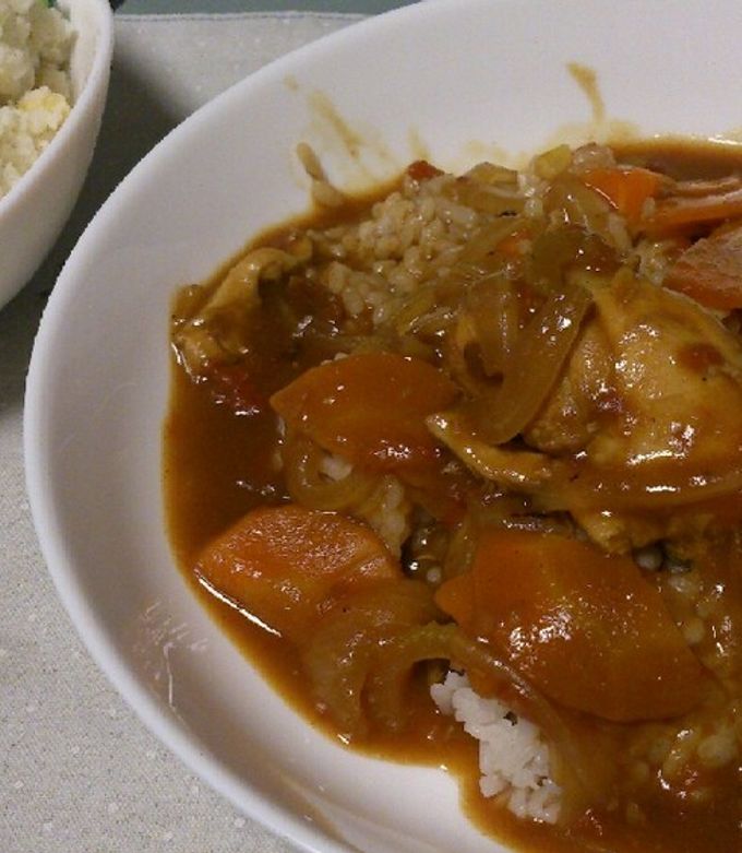 圧力鍋で簡単 手羽元軟骨コリコリ★カレー-レシピのメイン写真