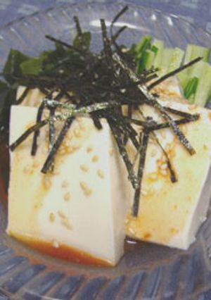 韓国風豆腐サラダ醤油ベース-レシピのメイン写真