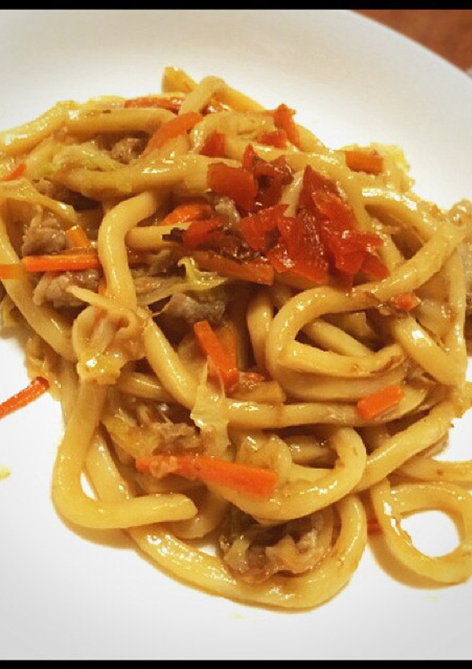 簡単和風焼きうどん-レシピのメイン写真