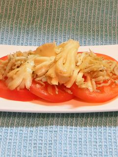 しらすと舞茸のトマトサラダ-レシピのメイン写真