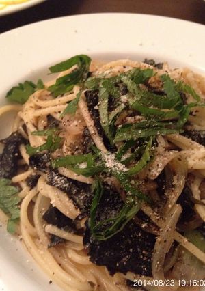 海の恵み✨海苔のパスタ-レシピのメイン写真