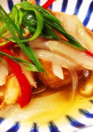 生姜香る魚の野菜あんかけ-レシピのメイン写真
