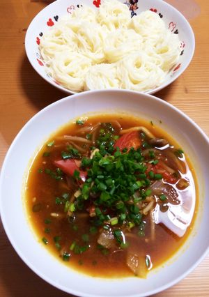 絶品うどんのトマトつけ汁☆-レシピのメイン写真