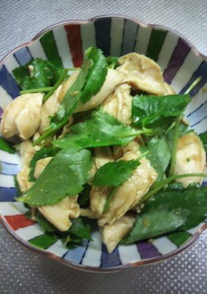 めんつゆで簡単!!鶏わさ-レシピのメイン写真