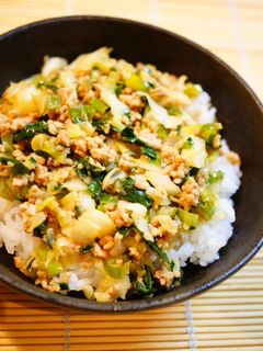 ✿餃子そぼろ丼✿-レシピのメイン写真