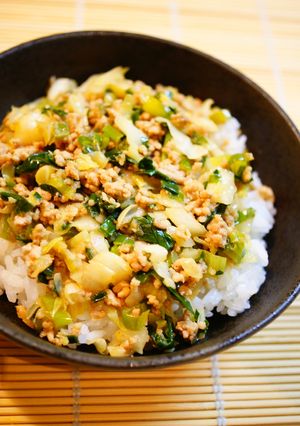 ✿餃子そぼろ丼✿-レシピのメイン写真