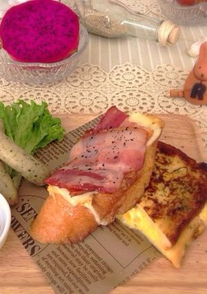 2種のフレンチトースト-レシピのメイン写真