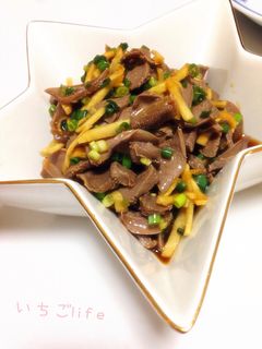 簡単うまうま砂ズリの酢の物♡-レシピのメイン写真