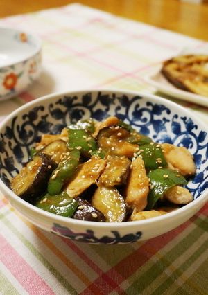 柔らかい☆鶏むね肉と茄子のコチュ炒め-レシピのメイン写真
